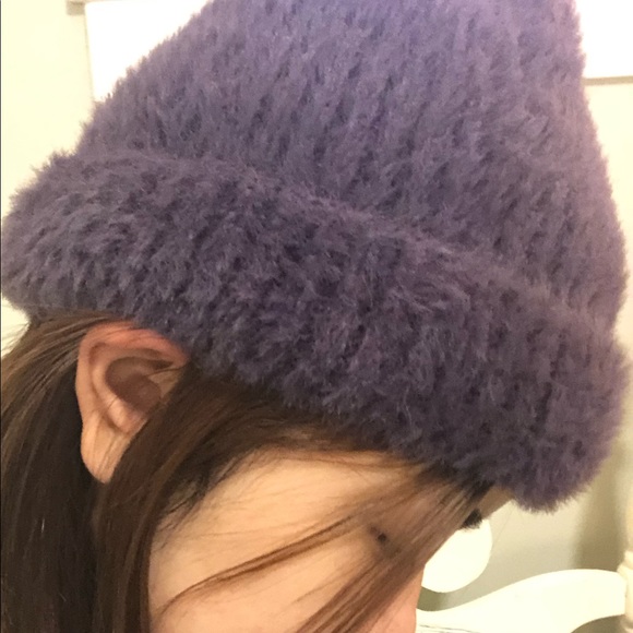 Cute fluffy beanie/hat🦋 - Picture 2 of 2
